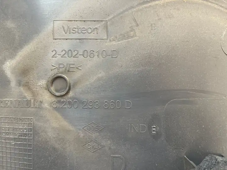 Renault Clio III (2005 - 2012) 8200293860D Обшивка задней двери — фото 4