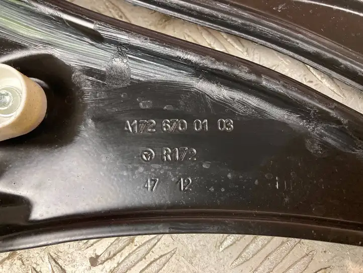 Mercedes-Benz SLK R172 (2011 - 2017) A1726700103 Стеклоподъемник передней двери (комплект) — фото 7