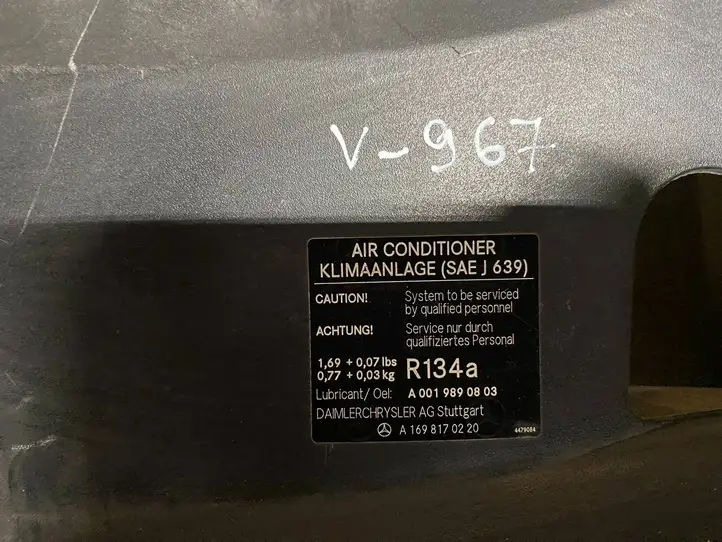 Mercedes-Benz A W169 (2004 - 2012) a1698170220 Кронштейн панели радиатора — фото 6