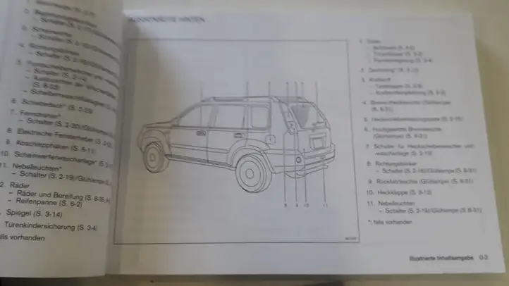 Nissan X-Trail T30 (2001 - 2007) Руководство пользователя — фото 6