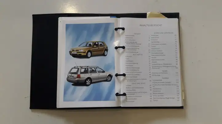 Volkswagen Golf IV (1998 - 2005) Руководство пользователя — фото 6