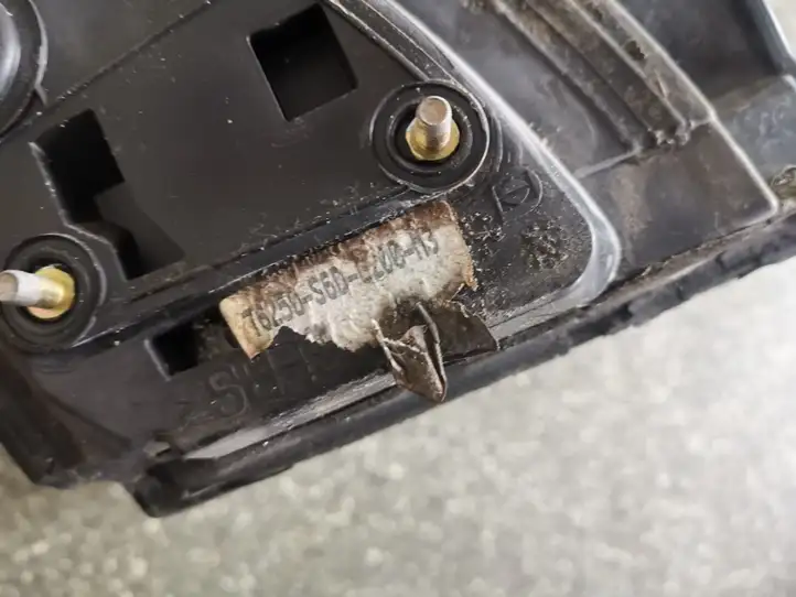 Honda Civic (2001 - 2005) 76250S6D Боковое зеркало с электроприводом — фото 2