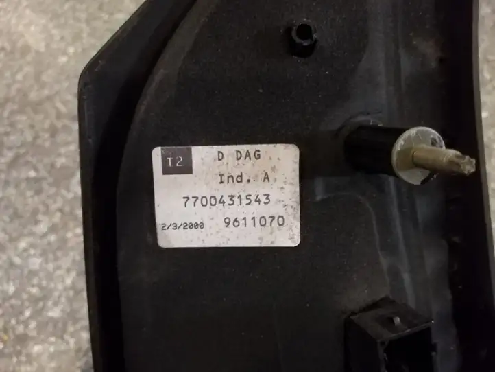 Renault Scenic I (1996 - 2003) 7700431543 Боковое зеркало с электроприводом — фото 4