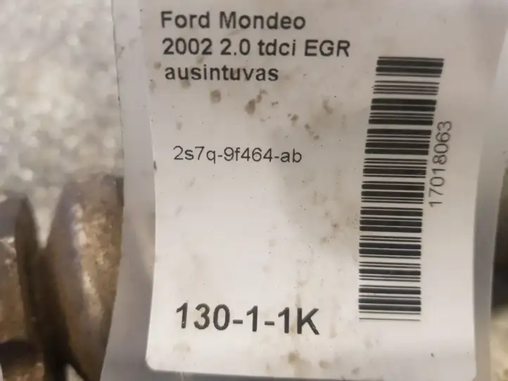 Ford Mondeo Mk III (2000 - 2007) 2S7Q9F464AB Охладитель клапана EGR — фото 3