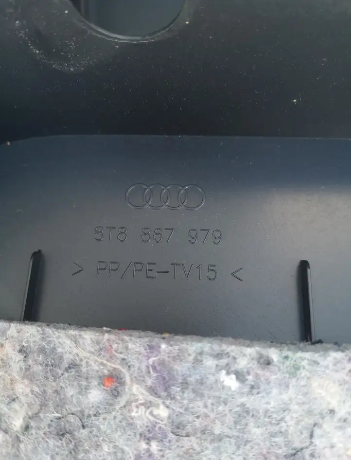 Audi A5 8T 8F (2007 - 2011) Обшивка багажника — фото 2