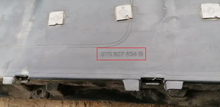 Porsche Cayenne (9Y0 9Y3) (2018 - ) 9Y0807834B Нижняя часть переднего бампера — фото 2