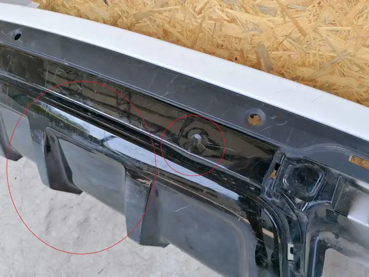 Land Rover Range Rover Evoque L538 (2015 - 2018) BJ3M17D781A Задний бампер — фото 10