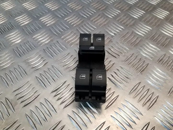 Seat Leon (1P) (2005 - 2012) 1K4959857B Кнопка стеклоподъемников — фото 2