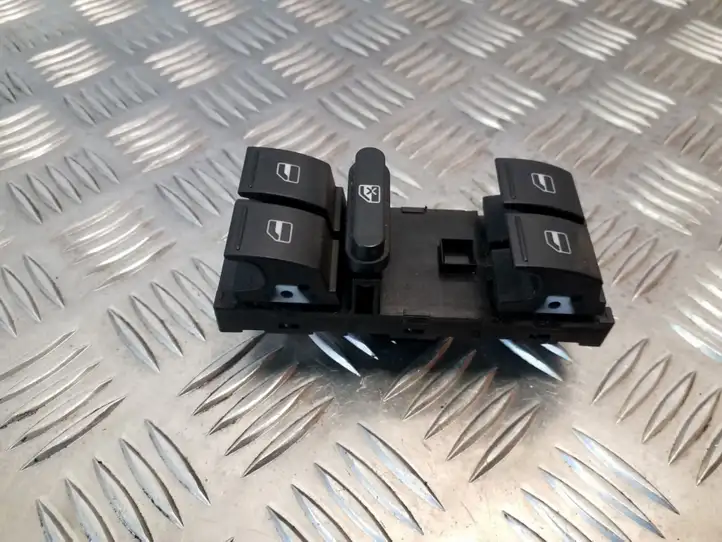 Seat Leon (1P) (2005 - 2012) 1K4959857B Кнопка стеклоподъемников — фото 3