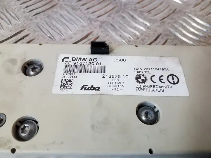 BMW 7 E65 E66 (2001 - 2008) 9167120 Усилитель антенны — фото 4