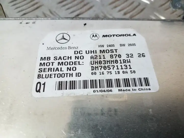 Mercedes-Benz R W251 (2005 - 2013) A2118703226 Bluetooth модуль — фото 3
