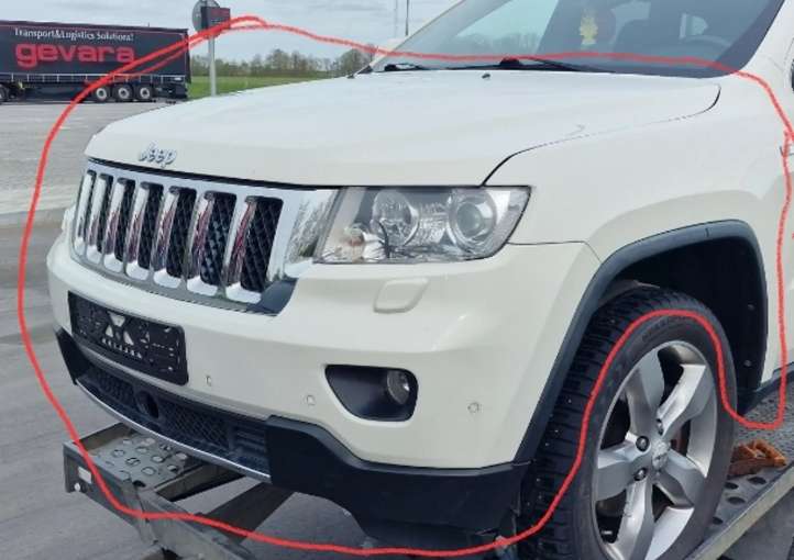 Jeep Grand Cherokee Priekio detalių komplektas