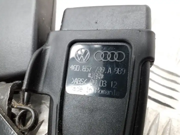 Audi A6 C7 (2011 - 2014) 4G0857739A Задний средний замок ремня — фото 5