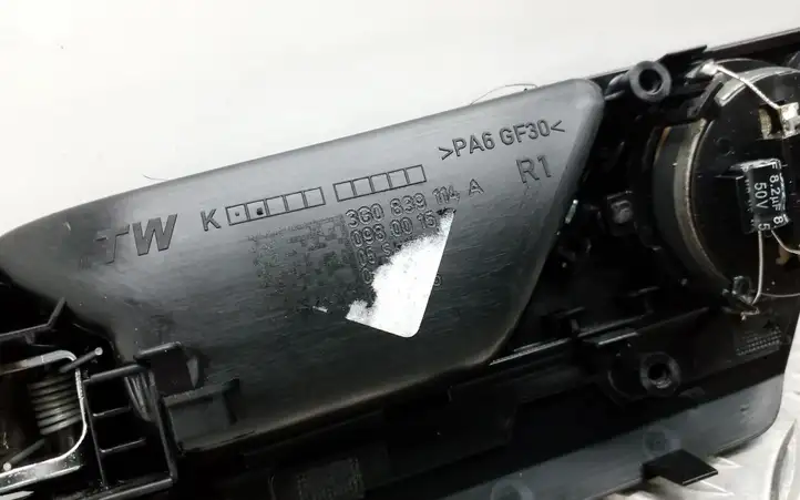Volkswagen PASSAT B8 (2015 - ) 3G0867450 Внутренняя ручка задней двери — фото 5