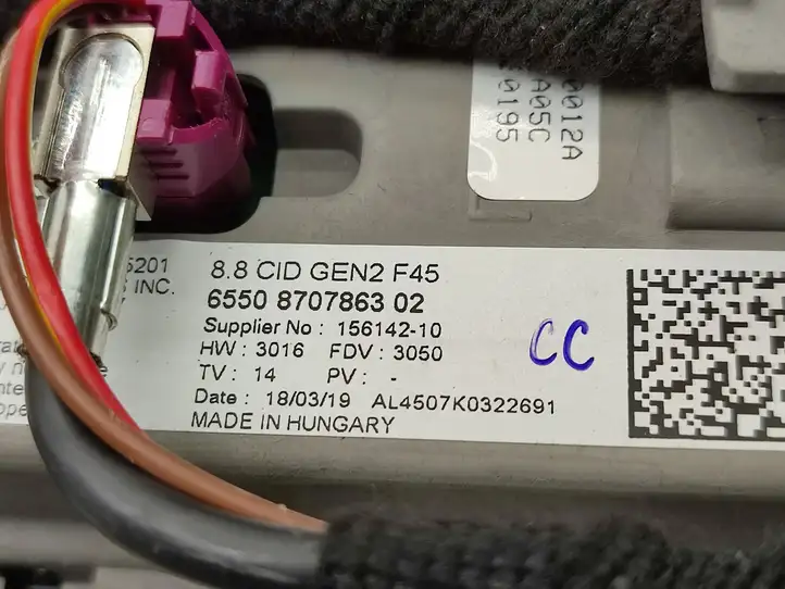 BMW 2 F46 (2015 - ) 15614210 Магнитола / мультимедийная система — фото 8