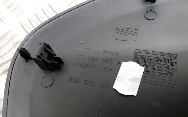 Seat Altea (2009 - 2015) 5P0857085A Боковая отделка панели приборов — фото 2