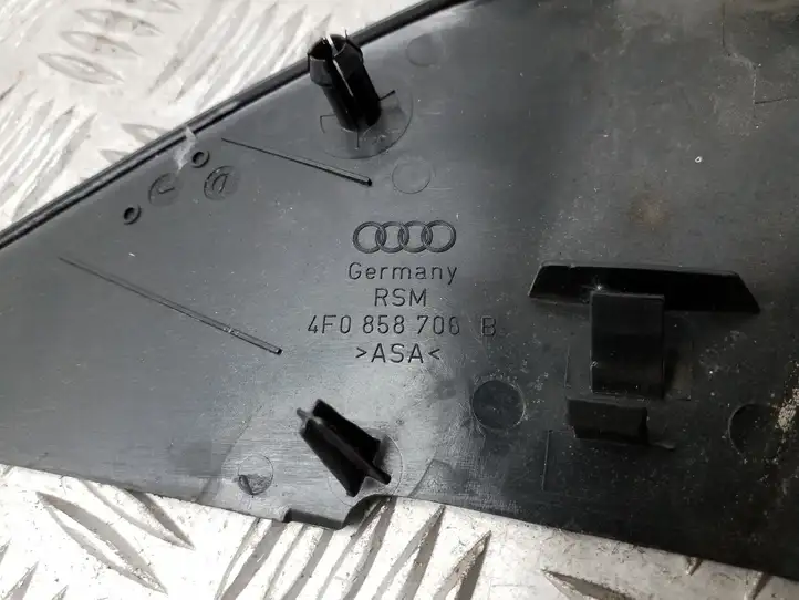Audi A6 S6 C6 4F (2008 - 2011) 4F0858706B Пластиковая отделка зеркала — фото 4