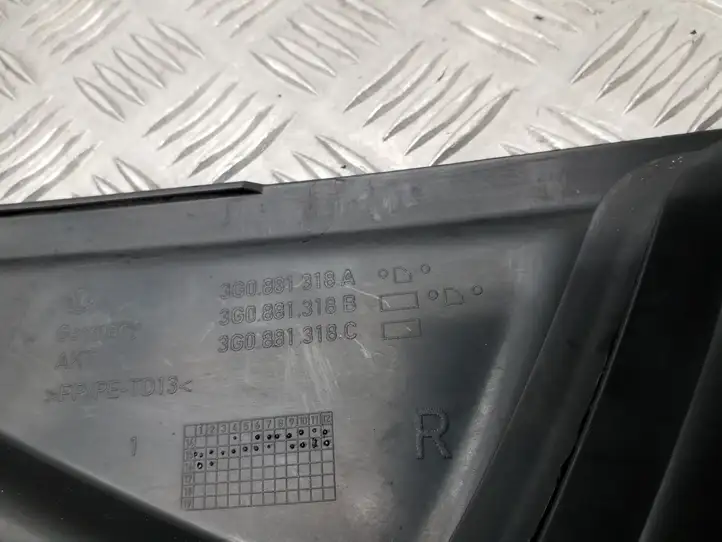 Volkswagen PASSAT B8 (2015 - ) 3G0881318 Обшивка сидений — фото 8