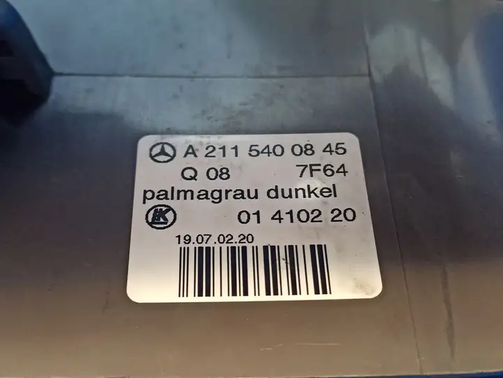 Mercedes-Benz E W211 (2002 - 2009) A2115400845 Обшивка рулевой колонки — фото 3