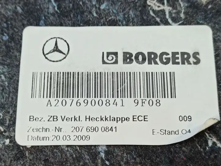 Mercedes-Benz E C207 W207 (2009 - 2017) A2076900841 Основной отделочный щит — фото 6