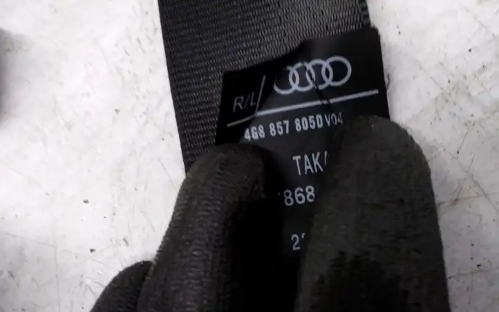 Audi A6 C7 (2011 - 2014) 4G8857805D Задний ремень безопасности — фото 2