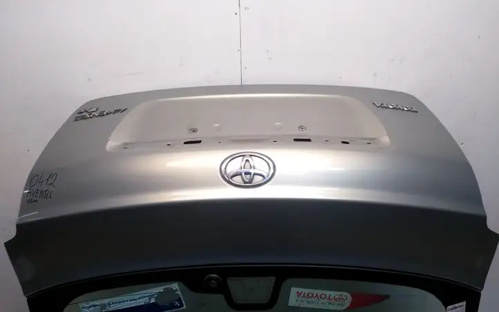 Toyota Avensis T250 (2003 - 2006) Крышка багажника — фото 4