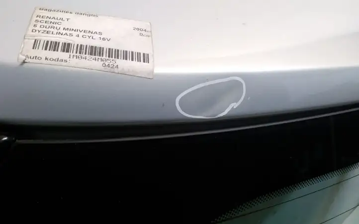 Renault Scenic II - Grand scenic II (2003 - 2006) Крышка багажника — фото 2
