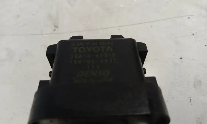 Toyota Avensis T250 (2003 - 2006) 2861067010 Реле накала свечей — фото 4