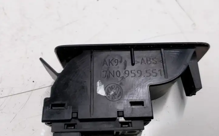 Volkswagen Sharan (2010 - 2015) 7N0959551 Блок кнопок стеклоподъемников — фото 2