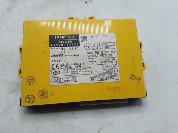 8999053030 Lexus IS 220D-250-350 Beraktės sistemos KESSY (keyless) valdymo blokas/ modulis