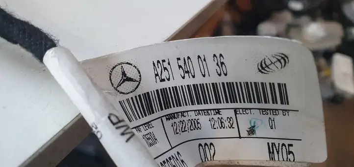 Mercedes-Benz ML W164 (2005 - 2011) Подушка безопасности пассажира — фото 7