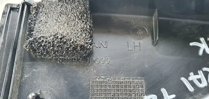 Nissan Qashqai (2010 - 2013) Накладка стекла задней двери — фото 5