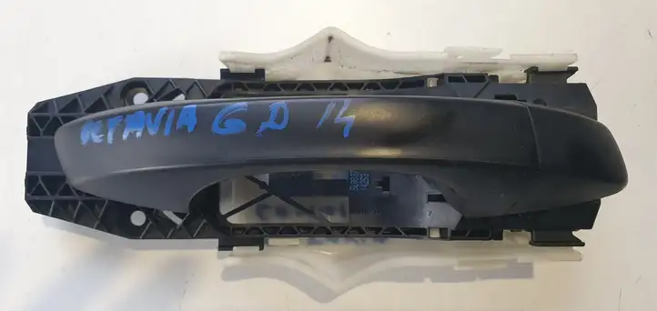 Skoda Octavia Mk3 (5E) (2013 - 2019) Наружная ручка задней двери — фото 4