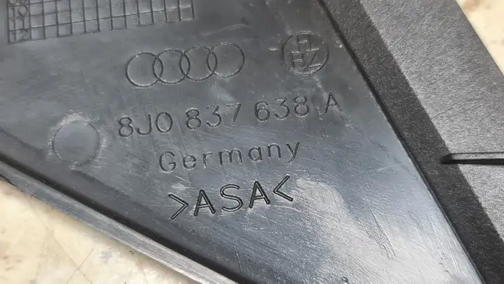 Audi TT TTS Mk2 (2006 - 2010) 8J0837638A Прочая отделка передней двери — фото 3