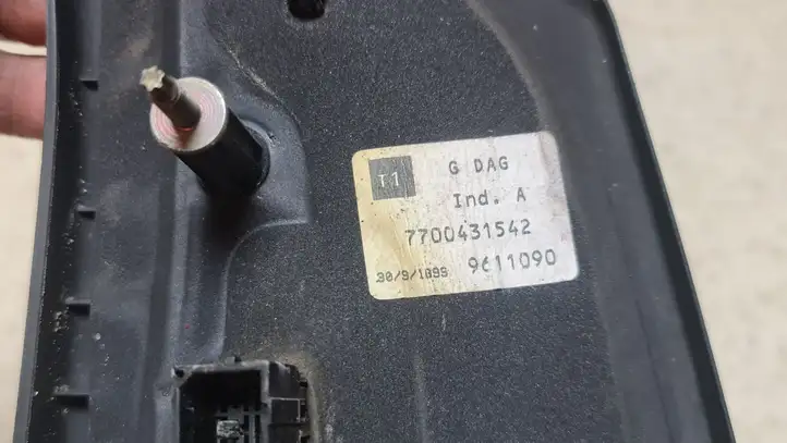 Renault Scenic I (1996 - 2003) 7700431542 Боковое зеркало с электроприводом — фото 5