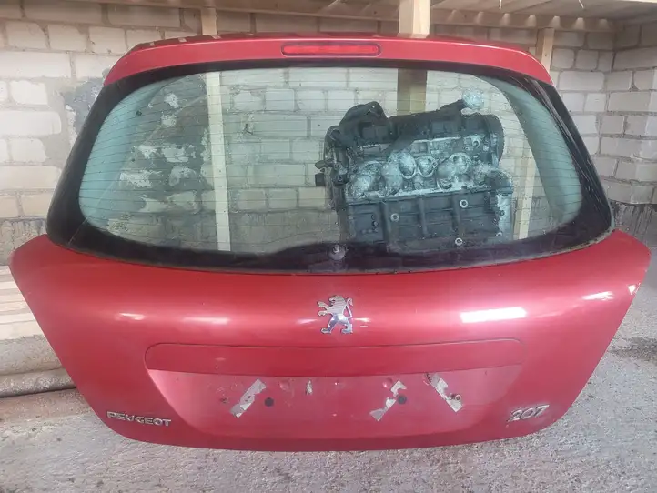 Peugeot 207 (2006 - 2009) Крышка багажника — фото 1