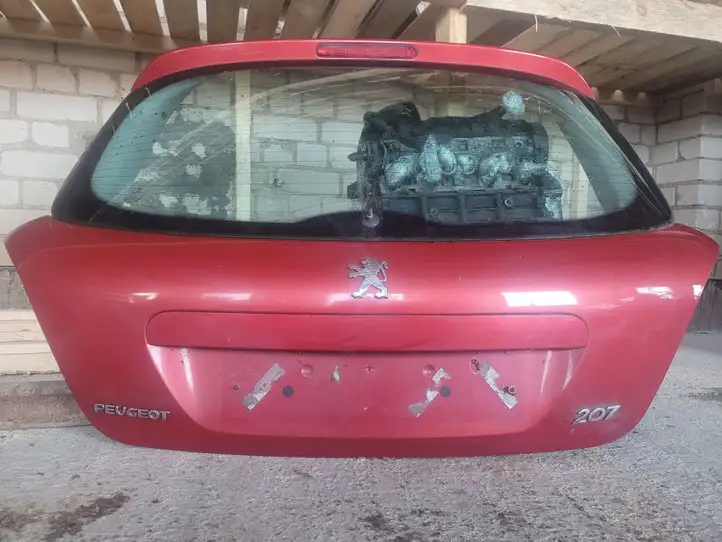 Peugeot 207 (2006 - 2009) Крышка багажника — фото 2