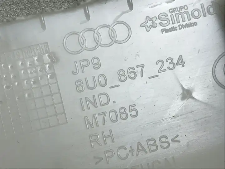 Audi Q3 8U (2011 - 2014) 8U0867234 Обшивка стойки A — фото 3