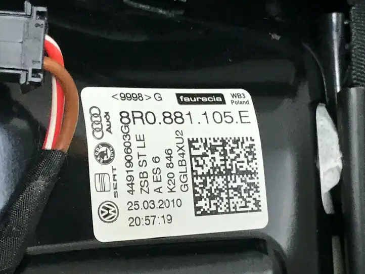 Audi Q5 SQ5 (2012 - 2017) 8R0881105E Переднее сиденье водителя — фото 4