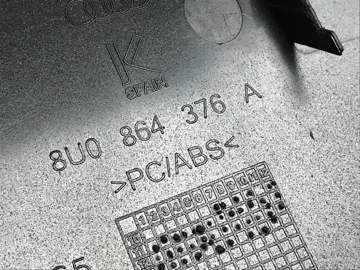 (2014 - 2018) 8U0864376A Другая деталь консоли (туннеля) — фото 4