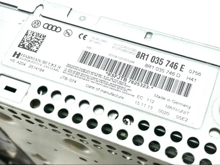 Audi A4 S4 B8 8K (2011 - 2015) 8R1035746E Магнитола / мультимедийная система — фото 6
