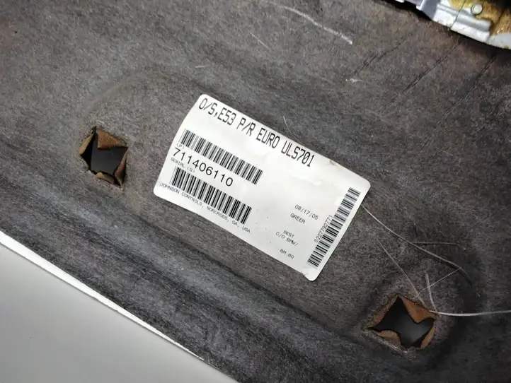 BMW X5 E53 (1999 - 2006) 7114061 Комплект потолочной обшивки — фото 8