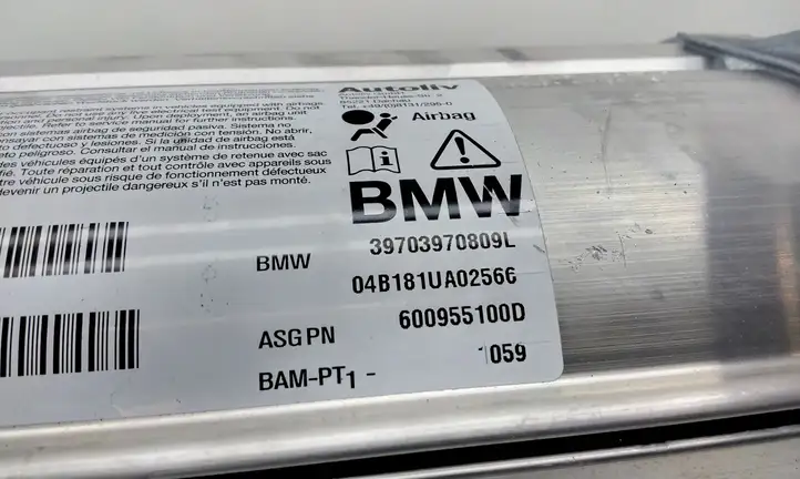 BMW 5 E60 E61 (2004 - 2010) 3970809 Подушка безопасности пассажира — фото 2