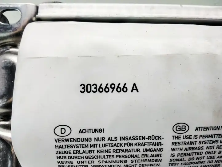 BMW 3 E90 E91 (2005 - 2012) 30366966A Подушка безопасности пассажира — фото 2