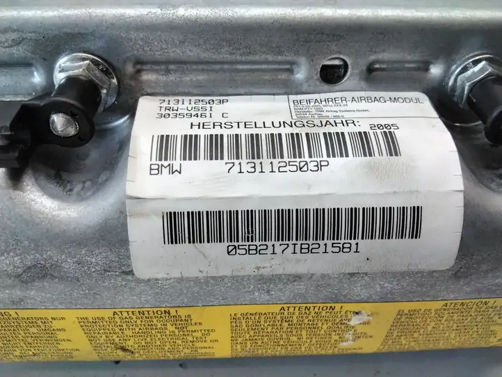 BMW X5 E53 (1999 - 2006) 713112503P Подушка безопасности пассажира — фото 3
