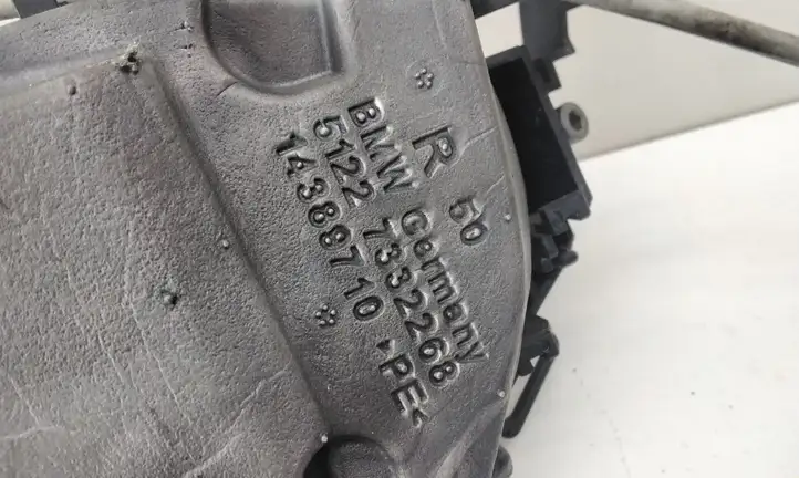 BMW 3 F30 F35 F31 (2012 - 2018) 7332268 Наружная ручка задней двери — фото 3