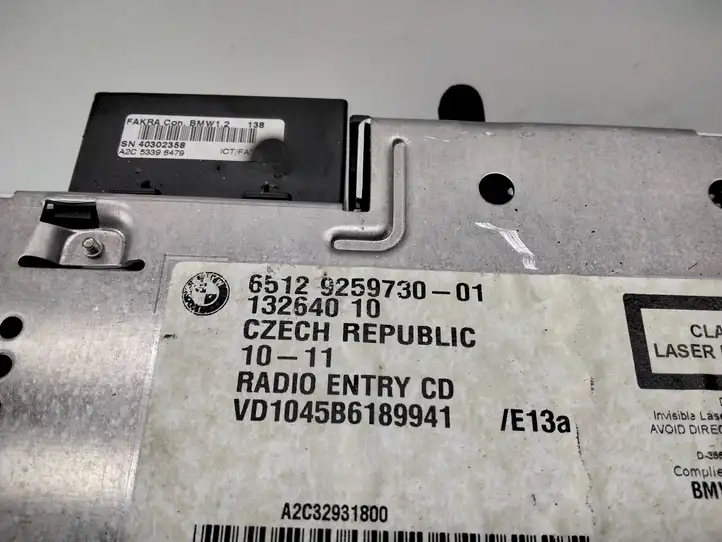 BMW 3 E90 E91 (2005 - 2012) 9259730 Магнитола / мультимедийная система — фото 2