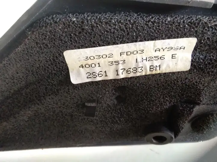 Ford Fiesta (2000 - 2005) 2S6117683 Боковое зеркало с электроприводом — фото 4