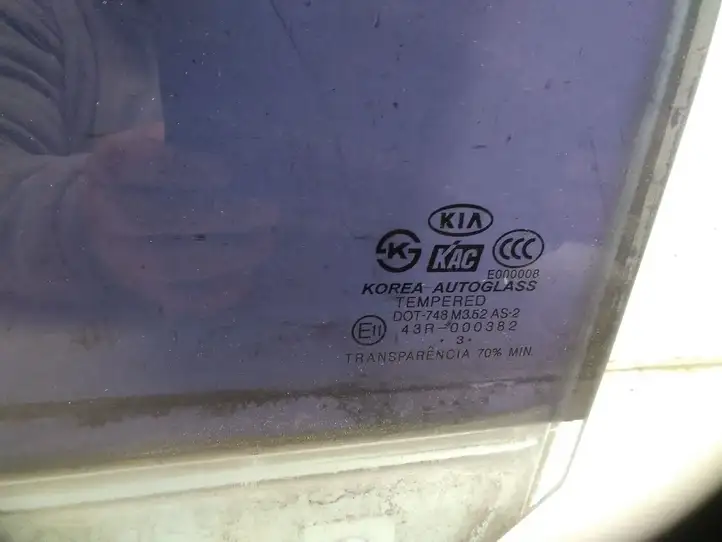Kia Sorento (2002 - 2006) 43R000382 Стекло задней двери — фото 3