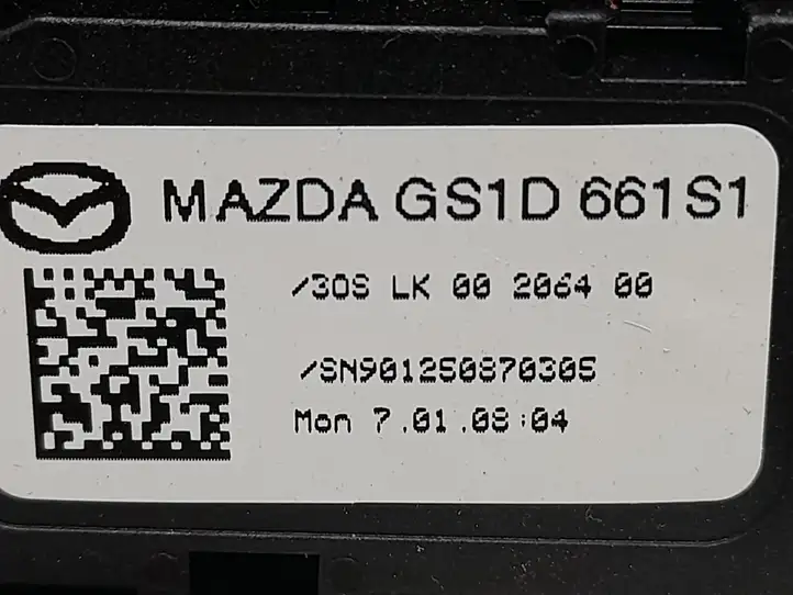 Mazda 6 (2005 - 2007) D65166CS0 Контактное кольцо SRS — фото 4